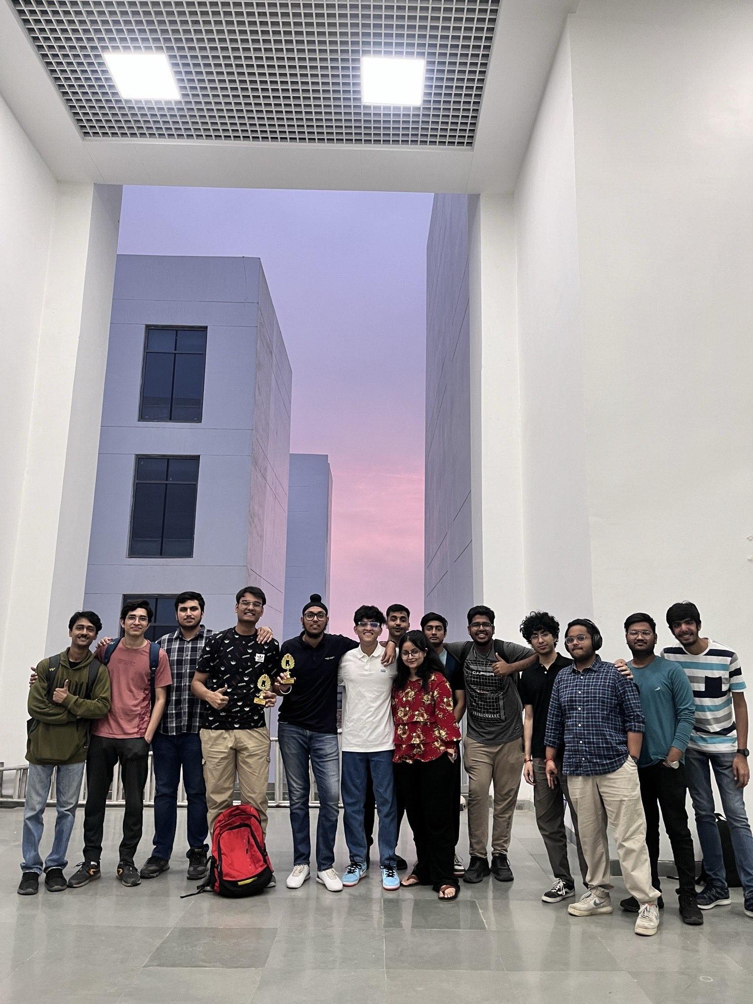 CSI Hackaccino '23 at Bennett University - first photo